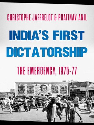 cover image of India's First Dictatorship